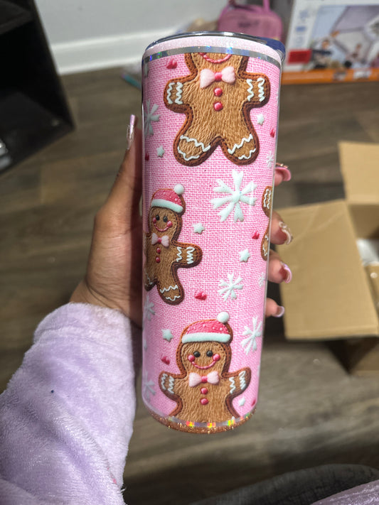 Pink gingerbreads 20oz